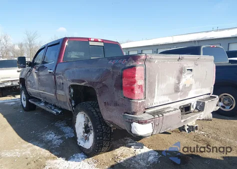 2016 Chevrolet Silverado 2500Hd High Country из США, поврежденный, VIN 1GC1KXE82GF162306